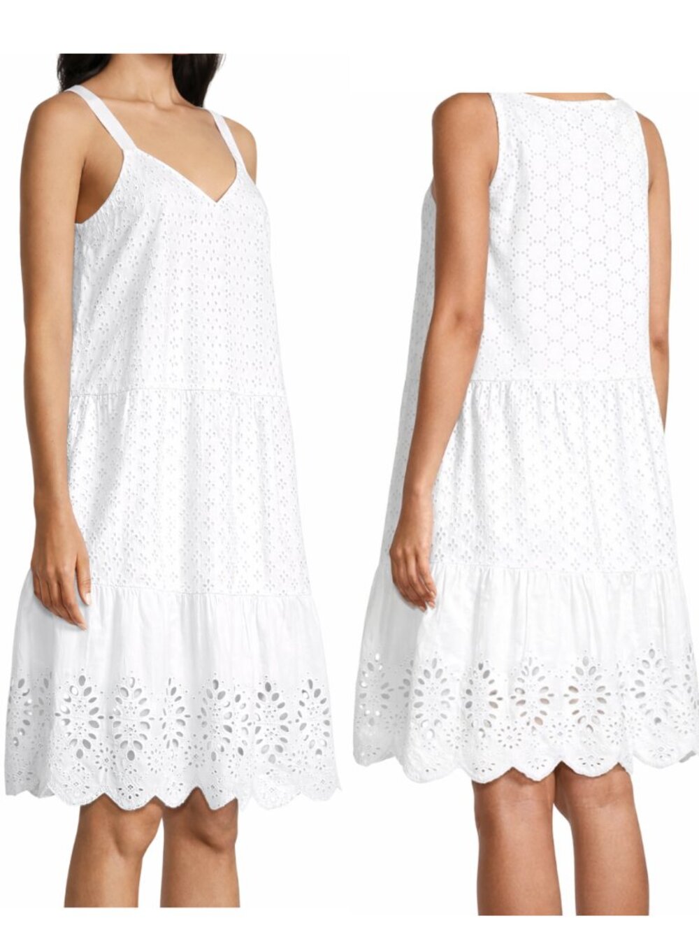 Splendid Napa Eyelet Mini Dress White – NWT